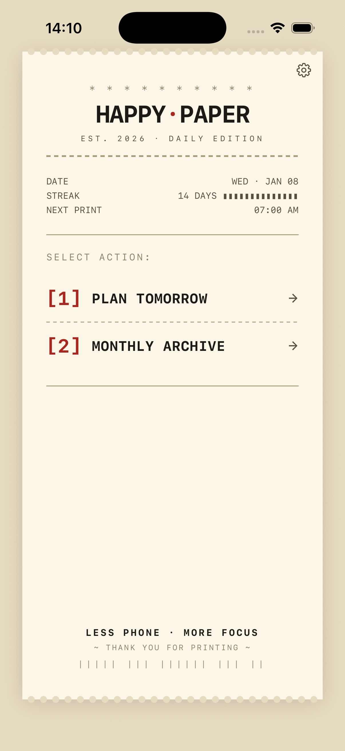 HappyPaper screenshot 1